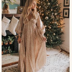 COPY - Free People Luxalina Boho Shimmer Maxi Dress